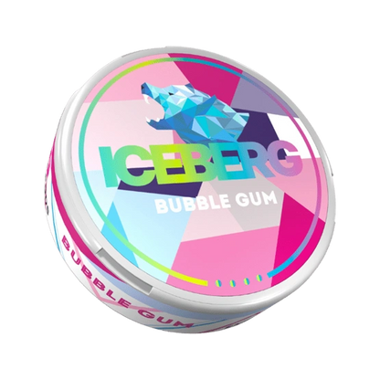 Iceberg Bubble Gum Nicotine Pouches 100mg