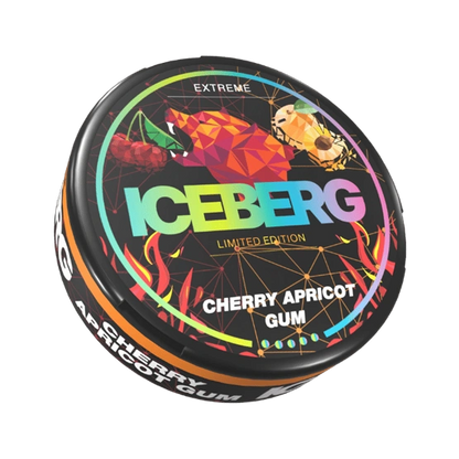Iceberg Cherry Apricot Gum Nicotine Pouches 150mg