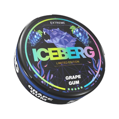 Iceberg Grape Gum Nicotine Pouches 150mg