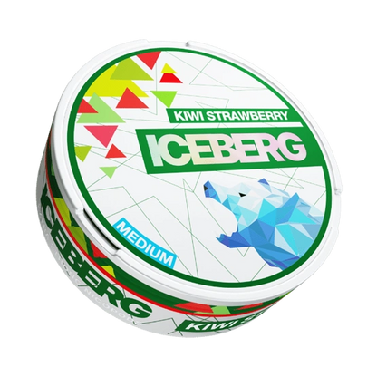 Iceberg Kiwi Strawberry Medium Nicotine Pouches 20mg