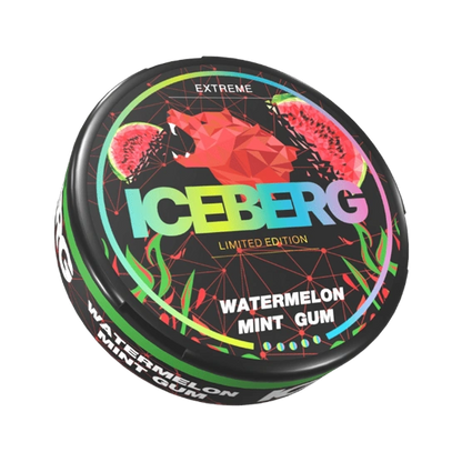 Iceberg Watermelon Mint Gum Nicotine Pouches 150mg