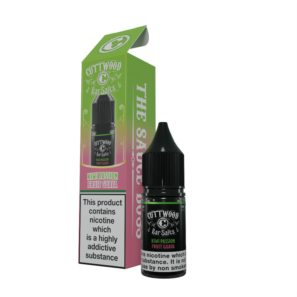 Cuttwood Bar Salts Kiwi Passion Fruit Guava Nic Salts 10ml