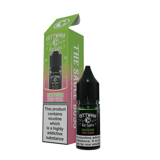 Cuttwood Bar Salts Kiwi Passion Fruit Guava Nic Salts 10ml