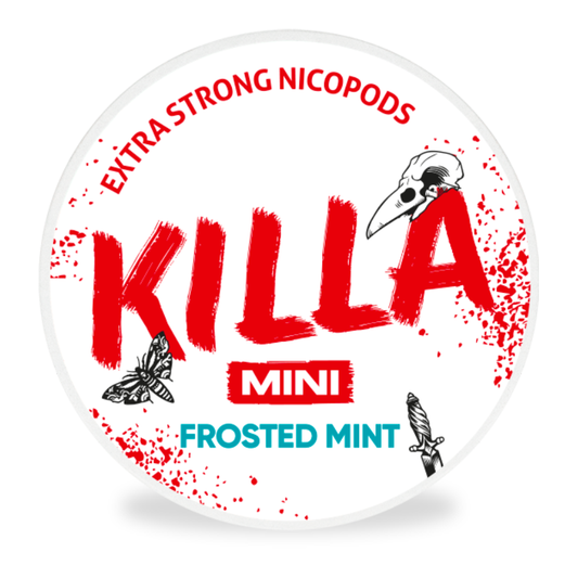 Killa Mini Frosted Mint Nicotine Pouches 16mg