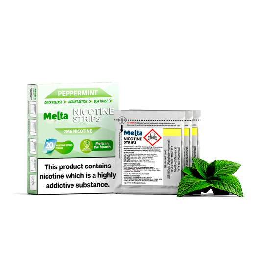 Melta Nicotine Strips - Pappermint