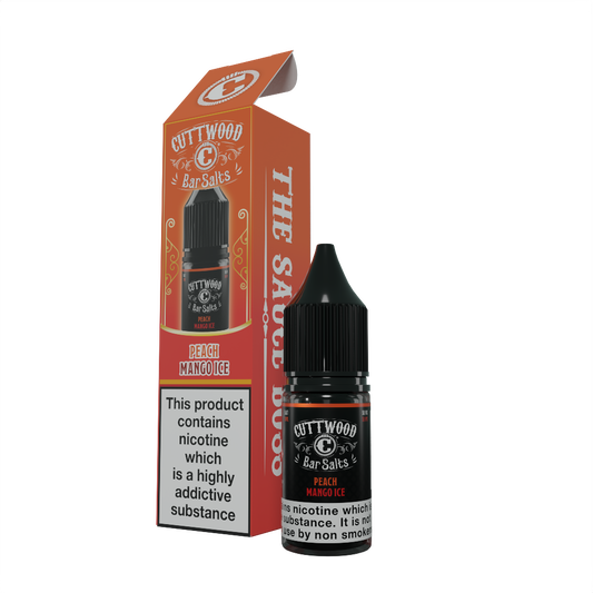 Cuttwood Bar Salts Peach Mango Ice Nic Salts 10ml