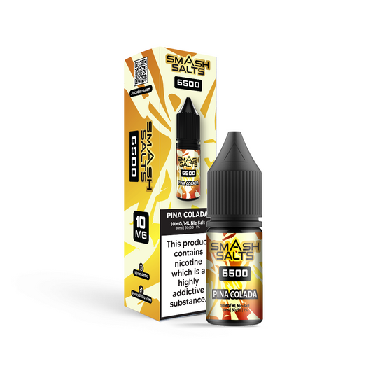 Smash Salts E-Liquid 10ml Nic Salt - Pina Colada