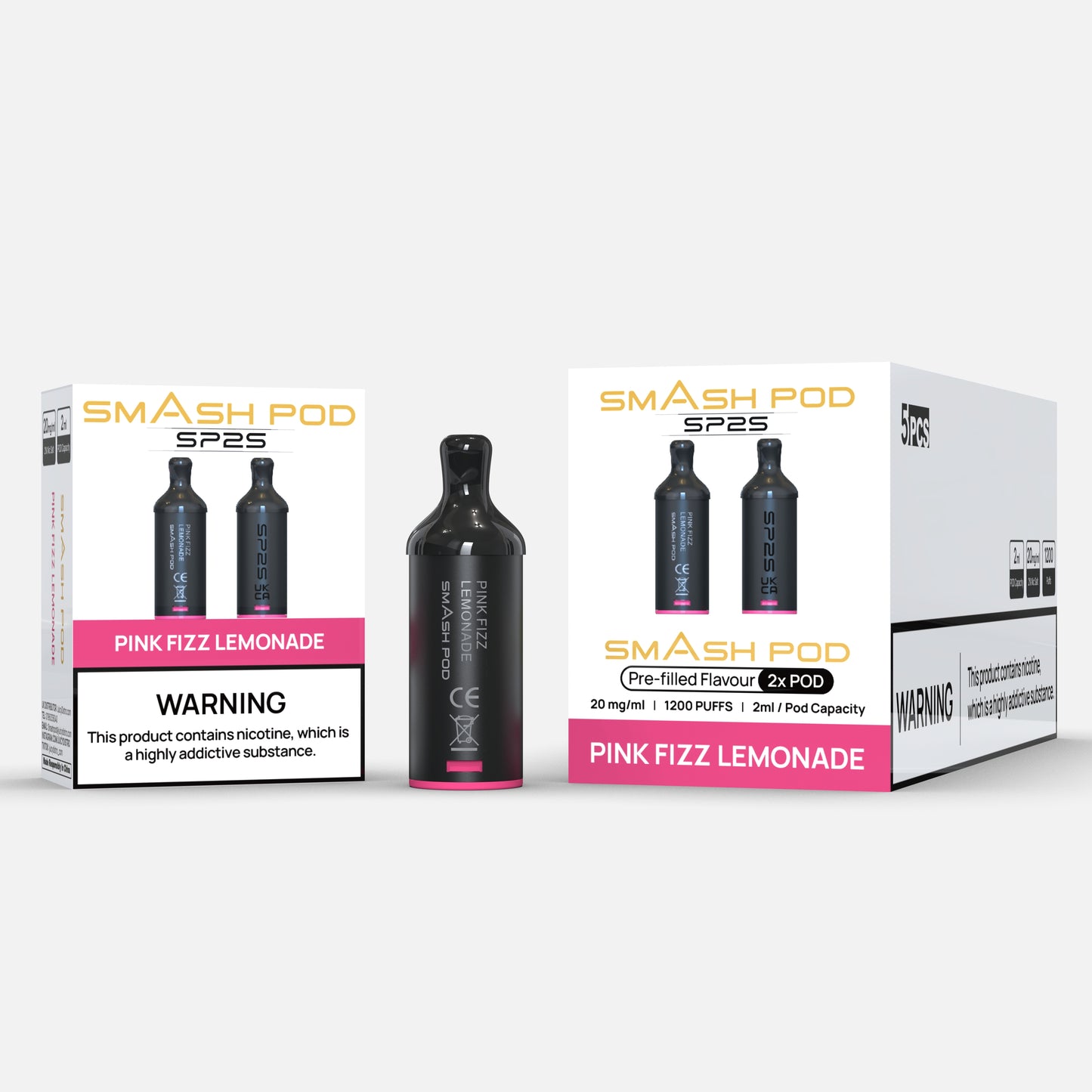 Smash Pod SP25 - Pink Fizz Lemonade