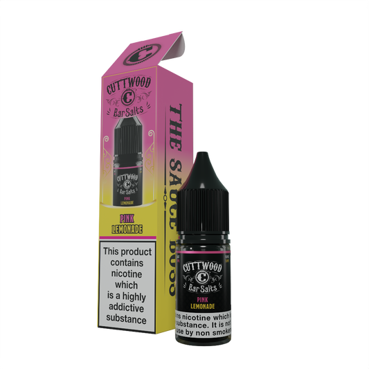 Cuttwood Bar Salts Pink Lemonade Nic Salts 10ml