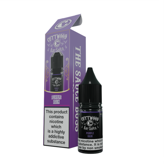Cuttwood Bar Salts Purple Rain Nic Salts 10ml