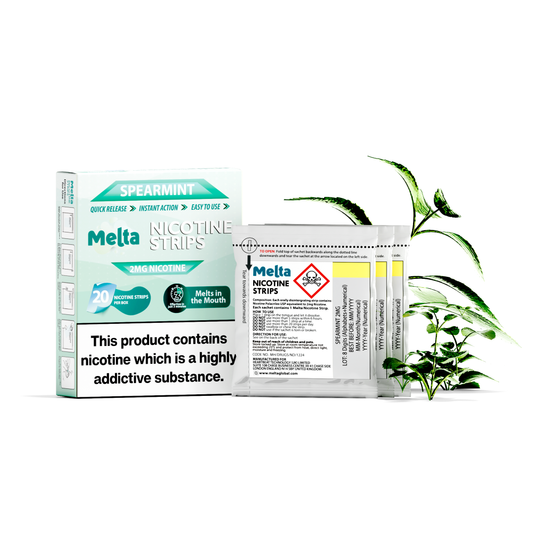 Melta Nicotine Strips - Spearmint