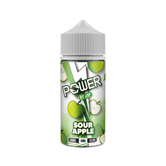 Power Shortfill 100ml Sour Apple E-Liquid