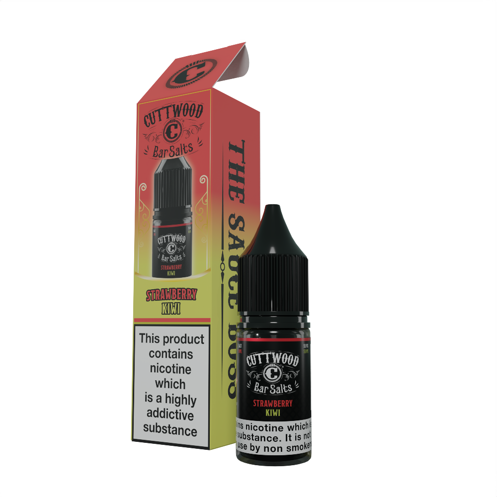 Cuttwood Bar Salts Strawberry Kiwi  Nic Salts 10ml
