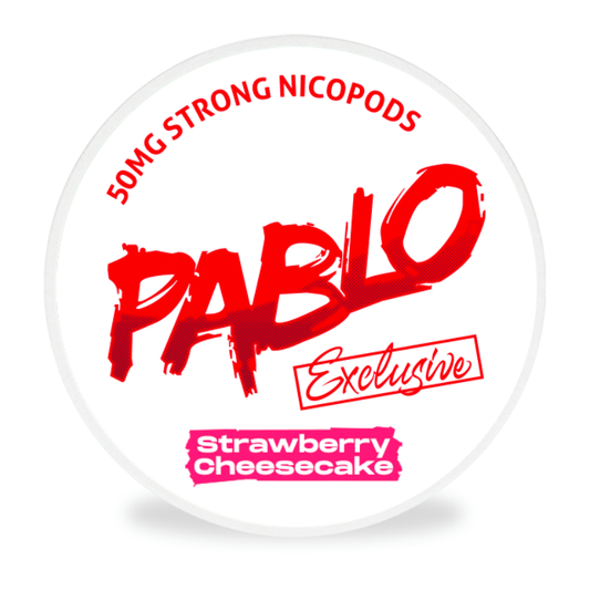 Pablo Strawberry Cheesecake Nicotine Pouches 50mg/30mg