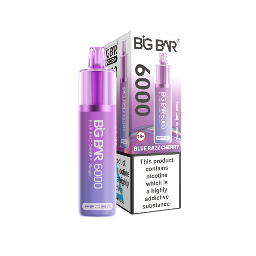Feoba Big Bar 6000 Blue Razz Cherry