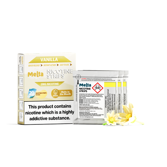 Melta Nicotine Strips - Vanilla