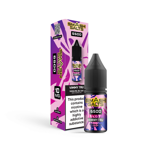 Smash Salts E-Liquid 10ml Nic Salt - Vimmy Tru