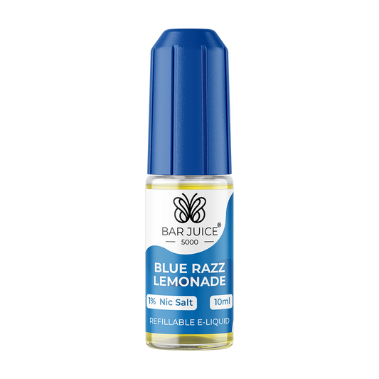 Bar Juice 5000 Blue Razz Lemonade Nic Salt 10ml E-Liquid
