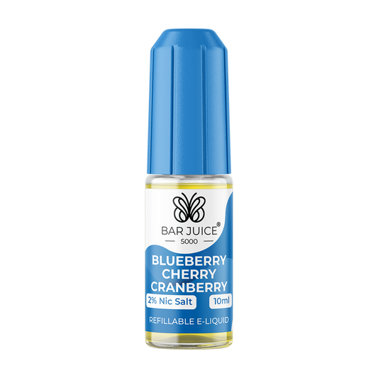 Bar Juice 5000 Blueberry Cherry Cranberry Nic Salt 10ml E-Liquid