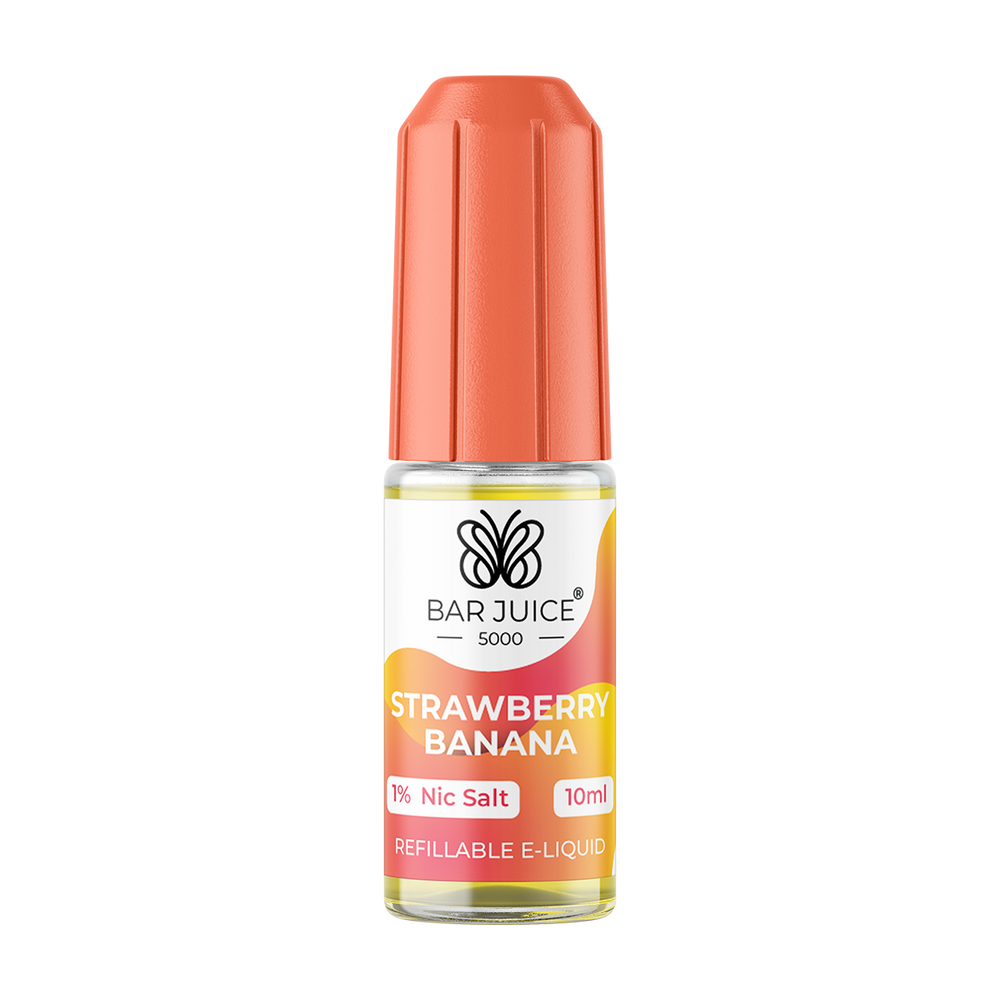 Bar Juice 5000 Strawberry Banana Nic Salt 10ml E-Liquid