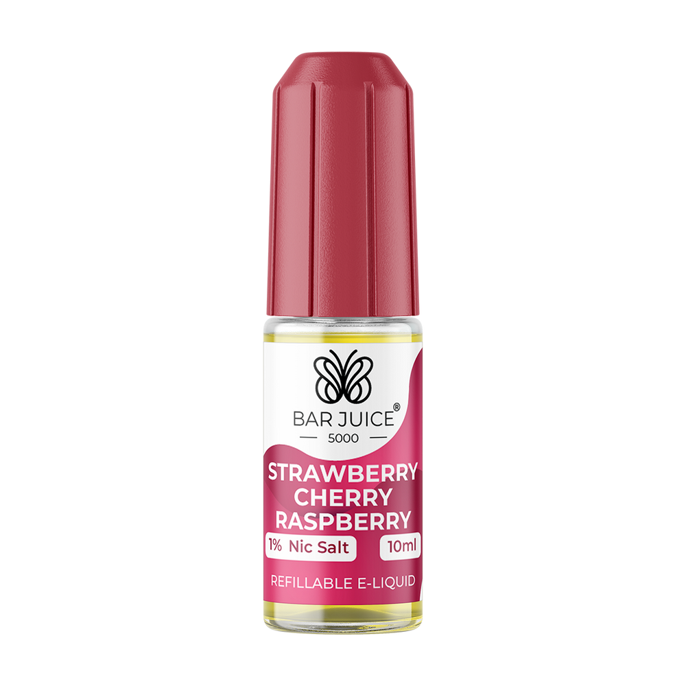 Bar Juice 5000 Strawberry Cherry Raspberry Nic Salt 10ml E-Liquid