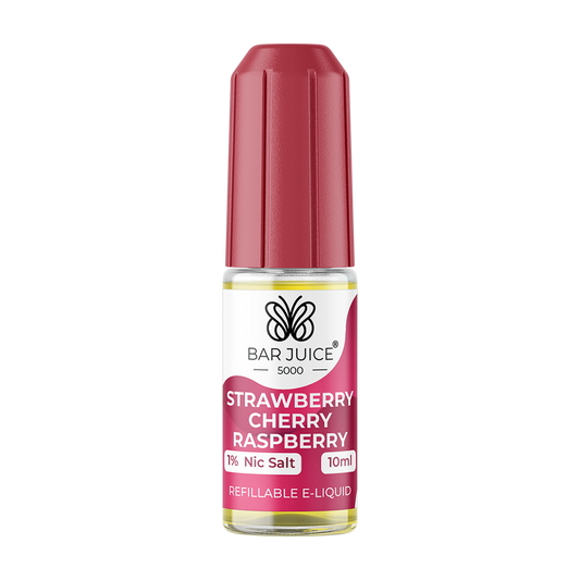 Bar Juice 5000 Strawberry Cherry Raspberry Nic Salt 10ml E-Liquid