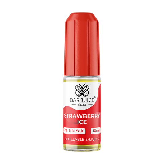 Bar Juice 5000 Strawberry Ice Nic Salt 10ml E-Liquid