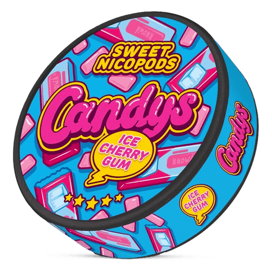 Candys Ice Cherry Gum Nicotine Pouches
