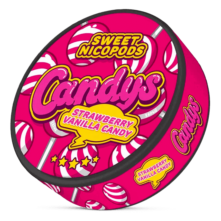 Candys Strawberry Vanilla Candy Nicotine Pouches