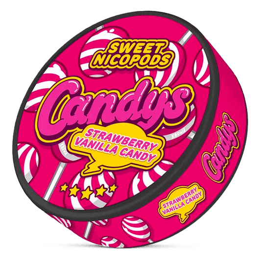 Candys Strawberry Vanilla Candy Nicotine Pouches