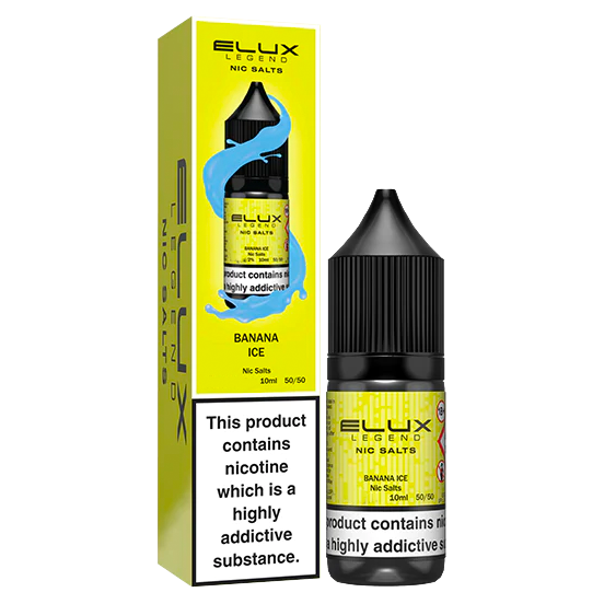 Elux Legend Banana Ice Nic Salt 10ml E-Liquid