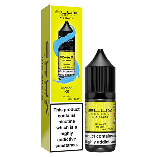 Elux Legend Banana Ice Nic Salt 10ml E-Liquid