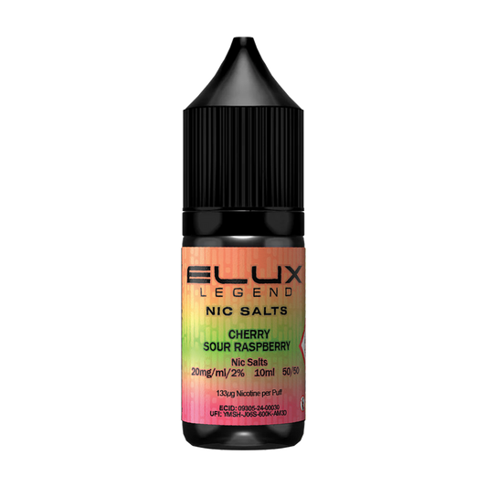 Elux Legend Cherry Sour Raspberry Nic Salt 10ml E-Liquid