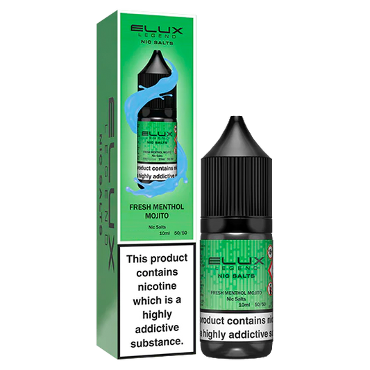 Elux Legend Fresh Menthol Mojito Nic Salt 10ml E-Liquid