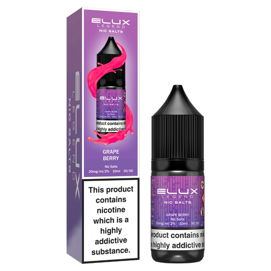 Elux Legend Grape Berry Nic Salt 10ml E-Liquid