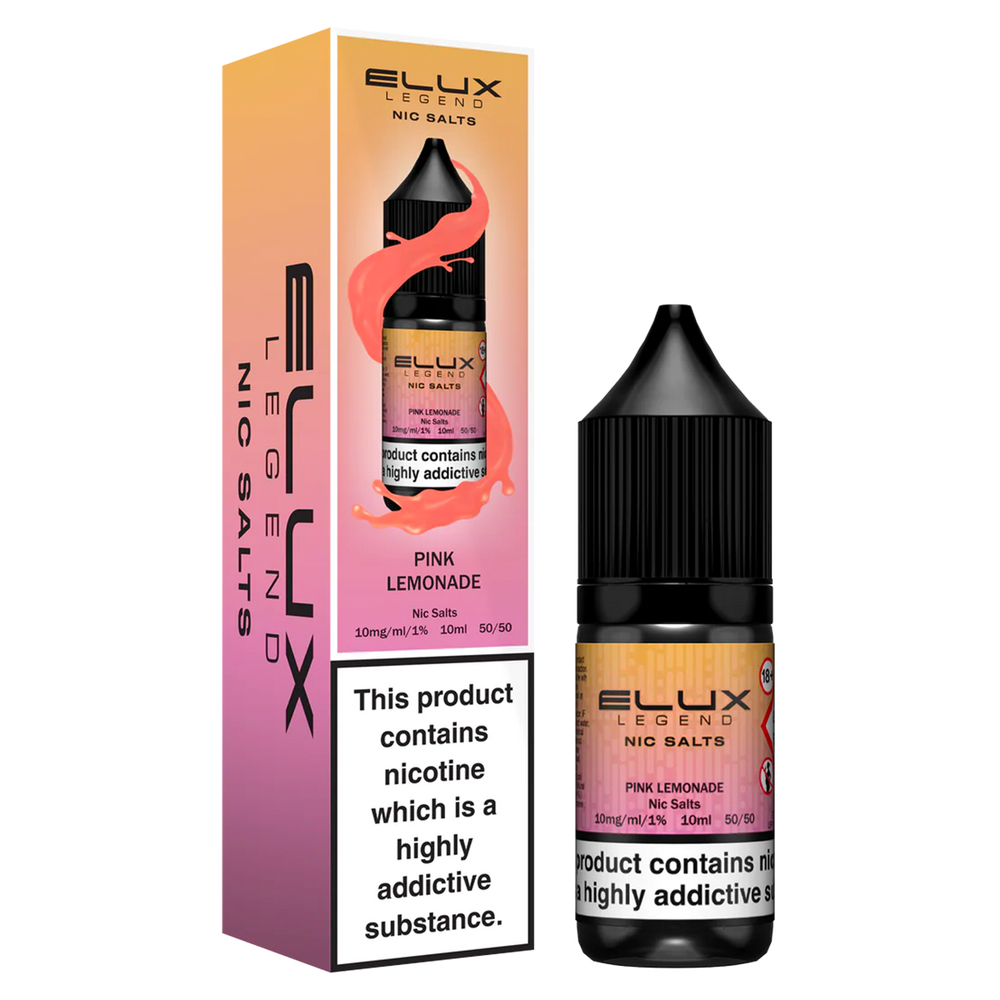 Elux Legend Pink Lemonade Nic Salt 10ml E-Liquid