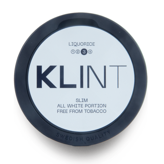 Klint Liquorice Nicotine Pouches 9mg