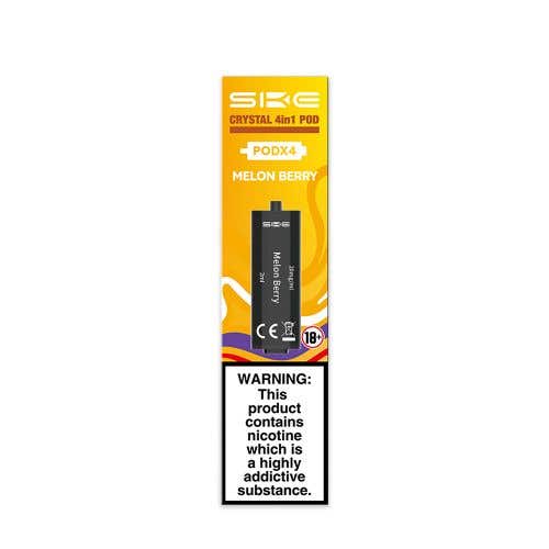 Ske Crystal 4 in 1 Melon Berry Prefilled Pods - Pack of 4