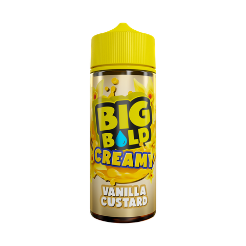 Big Bold Creamy 100ml E-liquids - Vanilla Custard