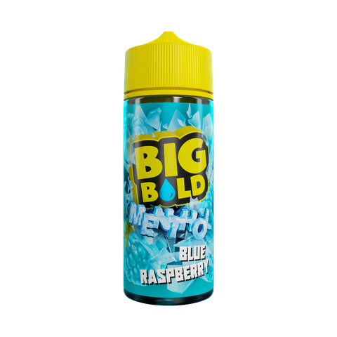 Big Bold Menthol 100ml E-liquids - Blue Raspberry