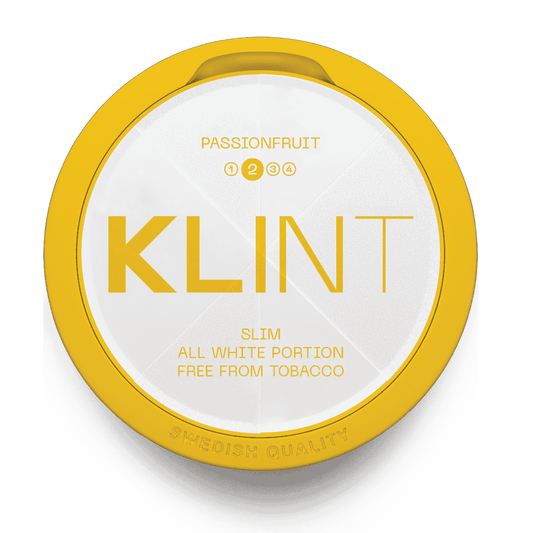 Klint Passionfruit Nicotine Pouches 6mg
