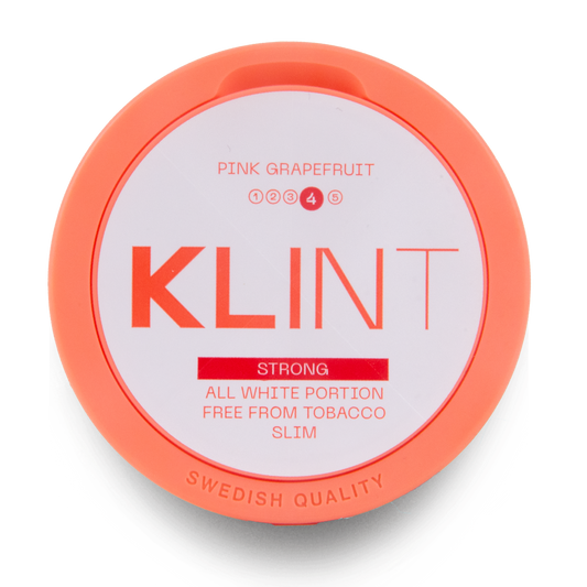 Klint Pink Grapefruit Nicotine Pouches 12mg