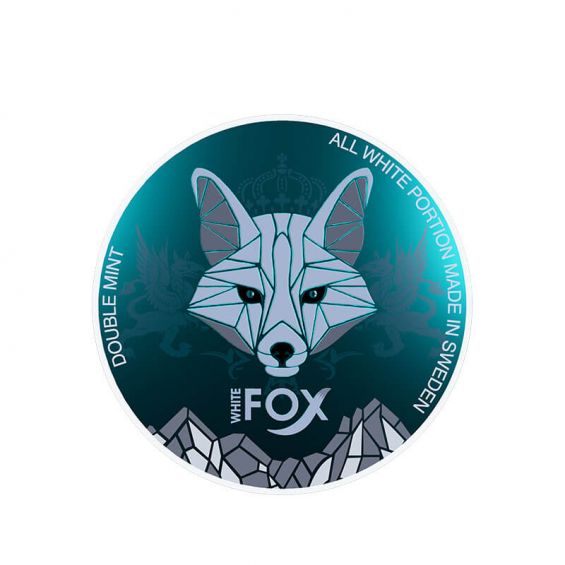 White Fox - Double Mint Nicotine Pouch 15mg